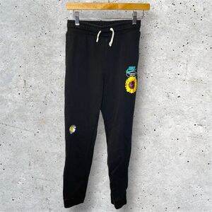 Nike Sportswear Black Unisex Big Kids Youth Size L Tracksuit Pants Sunglower